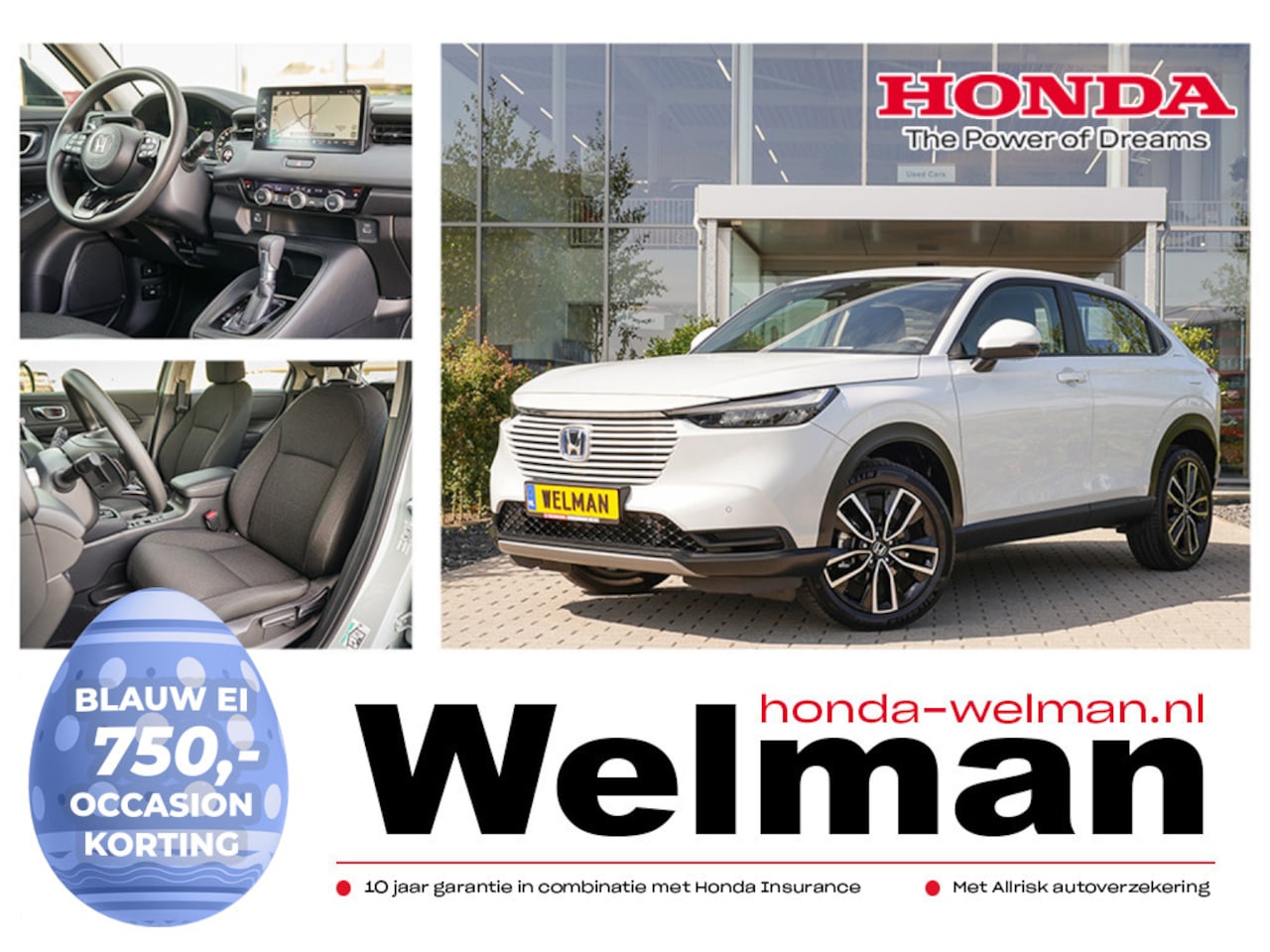 Honda HR-V - 1.5i e:HEV ELEGANCE - DEMO - FULL HYBRID - AutoWereld.nl