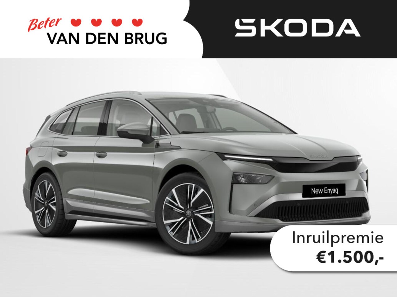 Skoda Enyaq iV - Selection Elektromotor 210 kW / 286 PK SUV Elektri | Trekhaak | Adaptive cruise control | - AutoWereld.nl