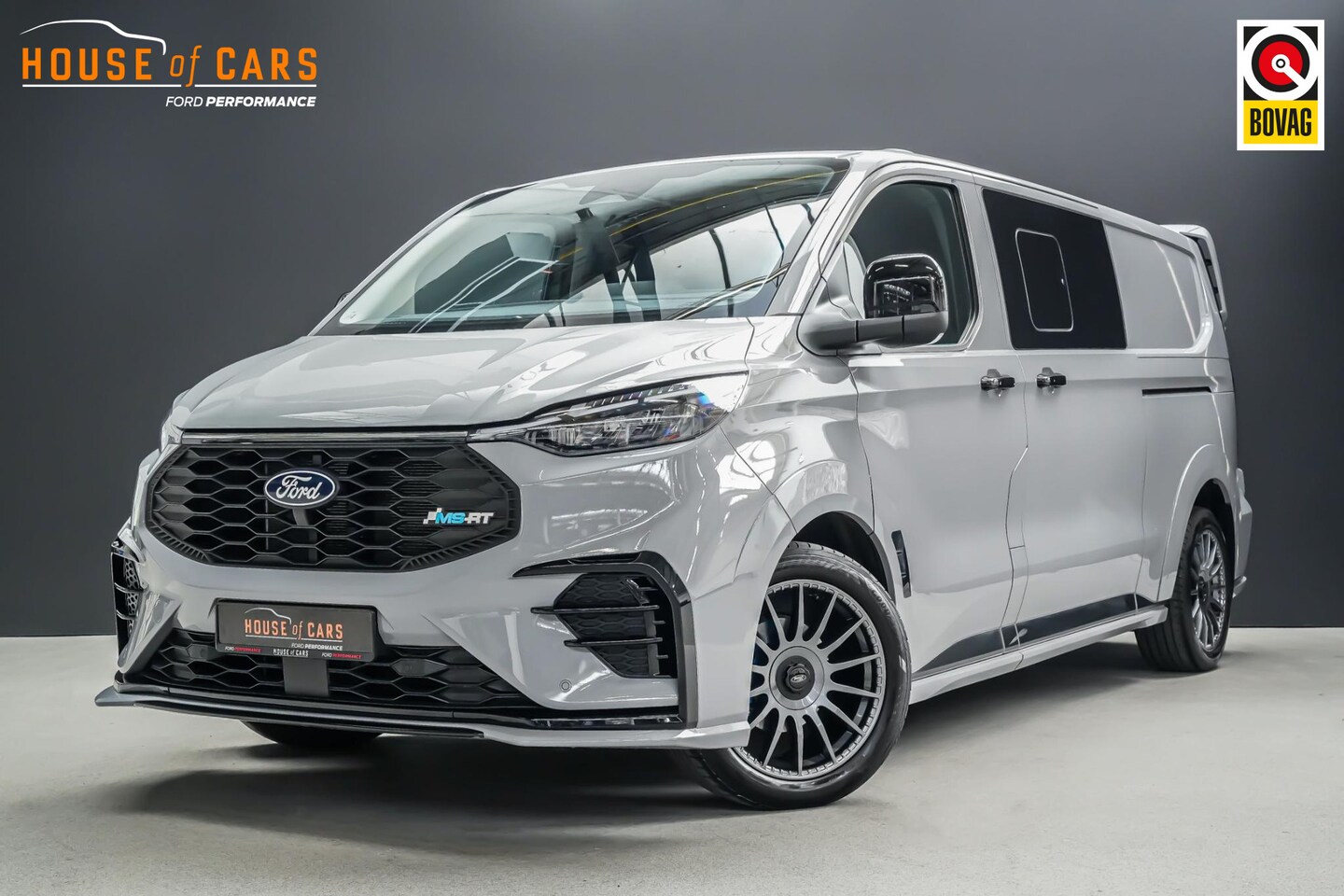 Ford Transit Custom - 320 2.0 170pk TDCI L2H1 MS-RT AWD |MS-RT|dubbel cabine|elek. schuifdeuren|extra schuifdeur - AutoWereld.nl