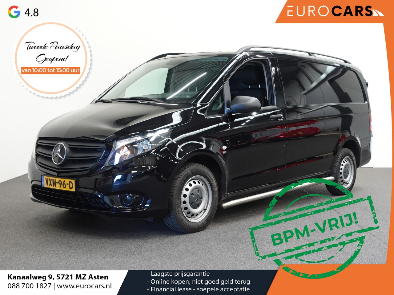 Mercedes-Benz Vito - 114 CDI Lang Automaat Navigatie Airco Bluetooth Camera Trekhaak - AutoWereld.nl