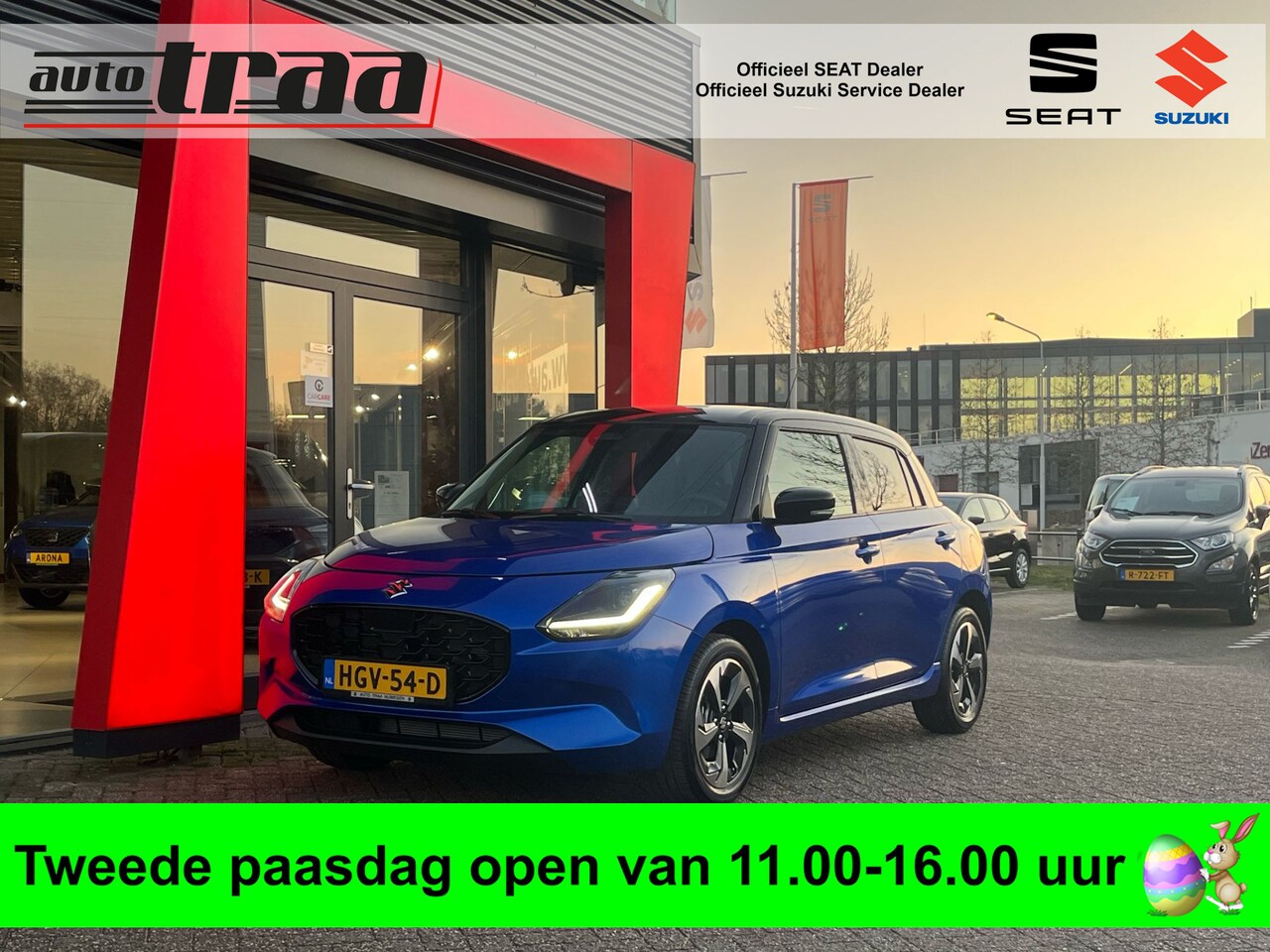 Suzuki Swift - 1.2 Style Smart Hybrid / Stoelverwarming / 16'' LMV / Dodehoek assistent / - AutoWereld.nl