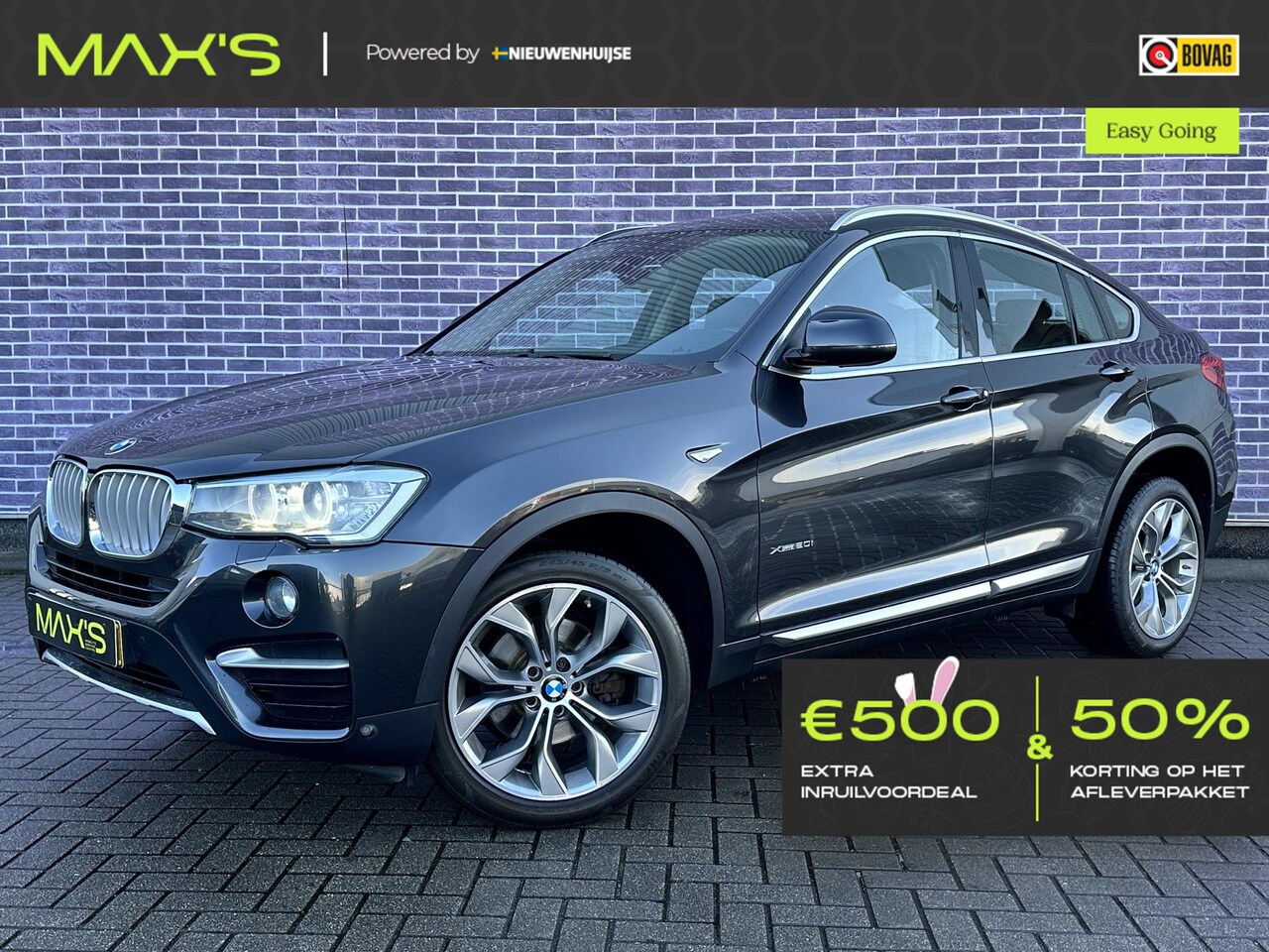 BMW X4 - xDrive20i High Executive | Trekhaak | Navi | Leder | 19 Inch | Cruise Control | Climate Co - AutoWereld.nl