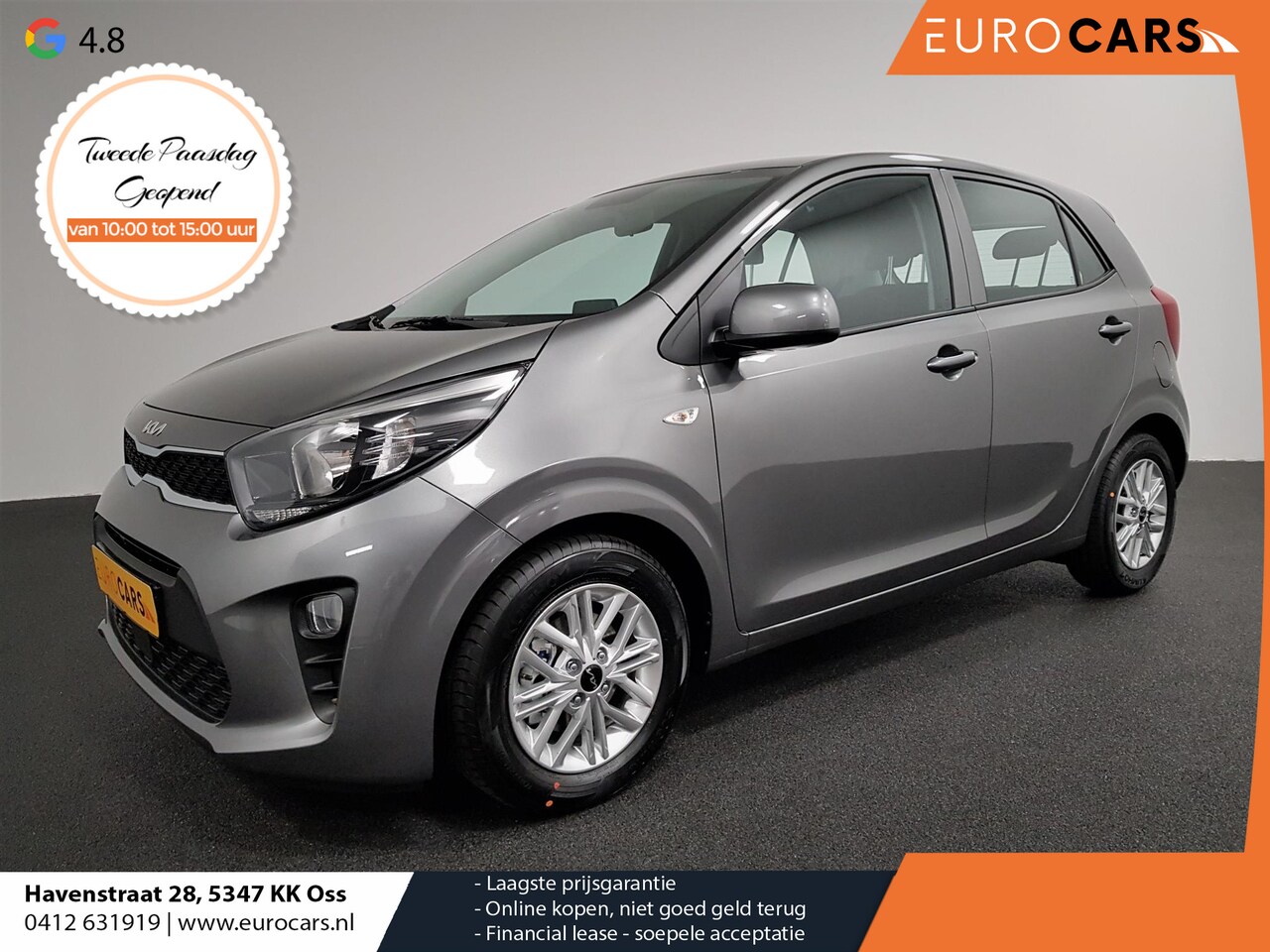 Kia Picanto - 1.0 DPi Automaat DynamicLine | Navigatie | Apple Carplay / Android Auto | Airco | Camera | - AutoWereld.nl