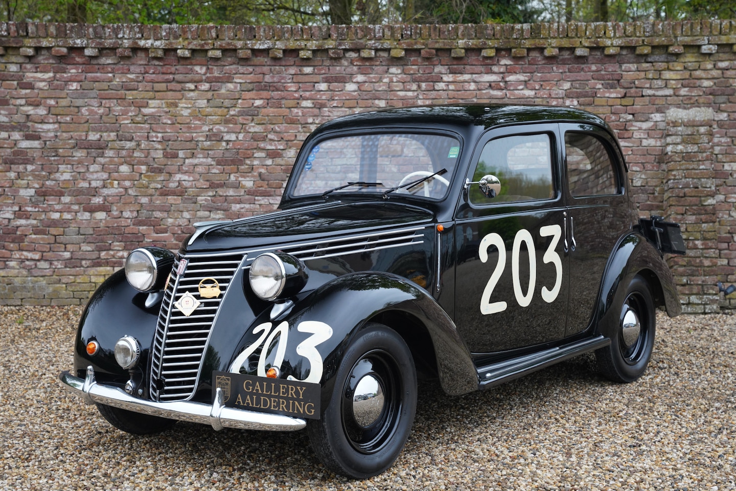 Fiat 1100 - "Musone" 1949 Mille Miglia competitor A genuine participant in the 1949 Mille Miglia, 1st - AutoWereld.nl