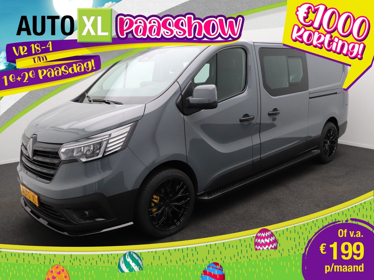 Renault Trafic - 2.0 170 PK Aut. L2H1 5-Pers RS-Line Camera Cruise Stoelverwarming - AutoWereld.nl