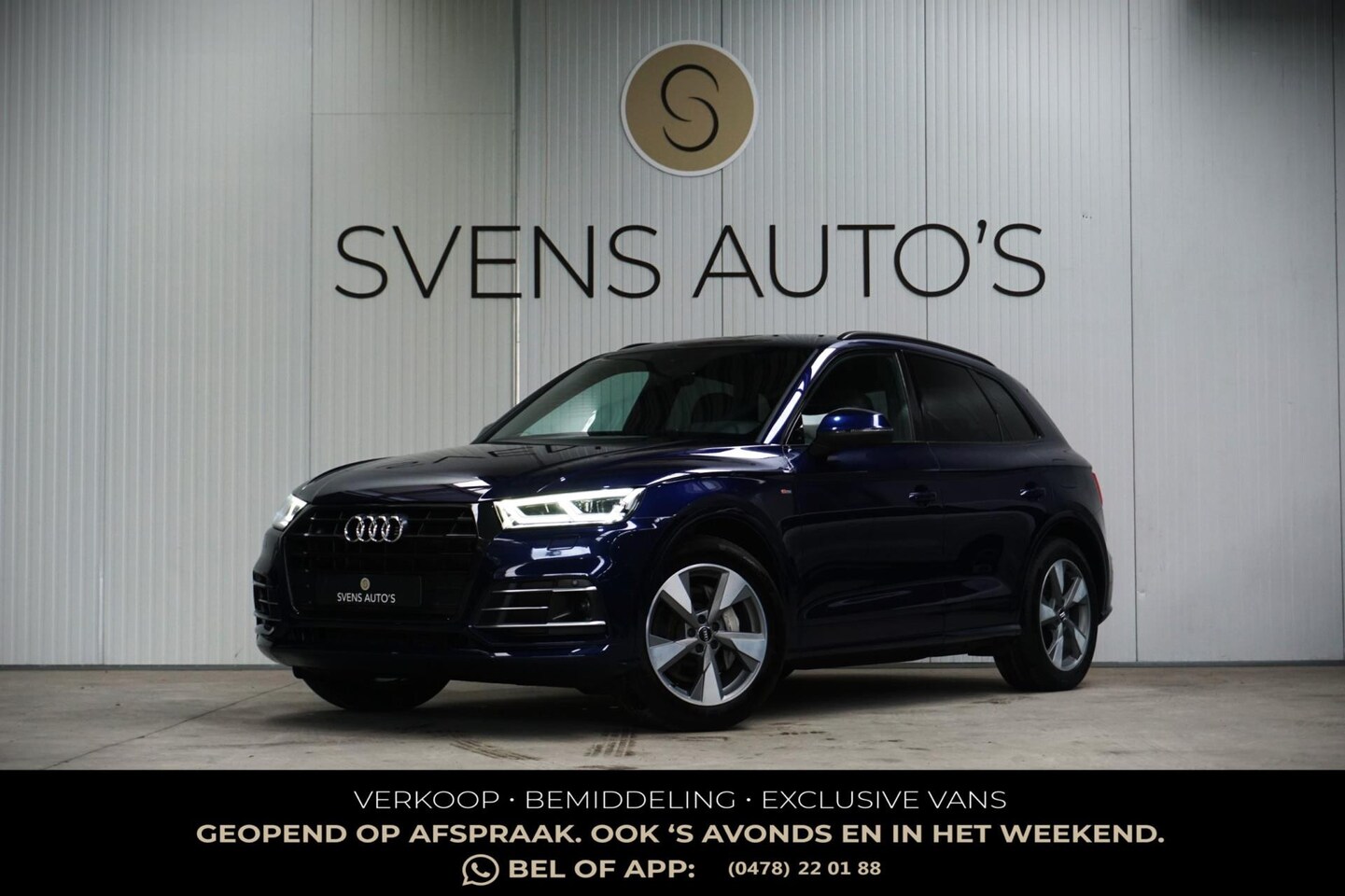 Audi Q5 - 50 TFSIe Quattro S-Line Black Edition Luchtvering|Virtual|Trekhaak|ACC|LED - AutoWereld.nl