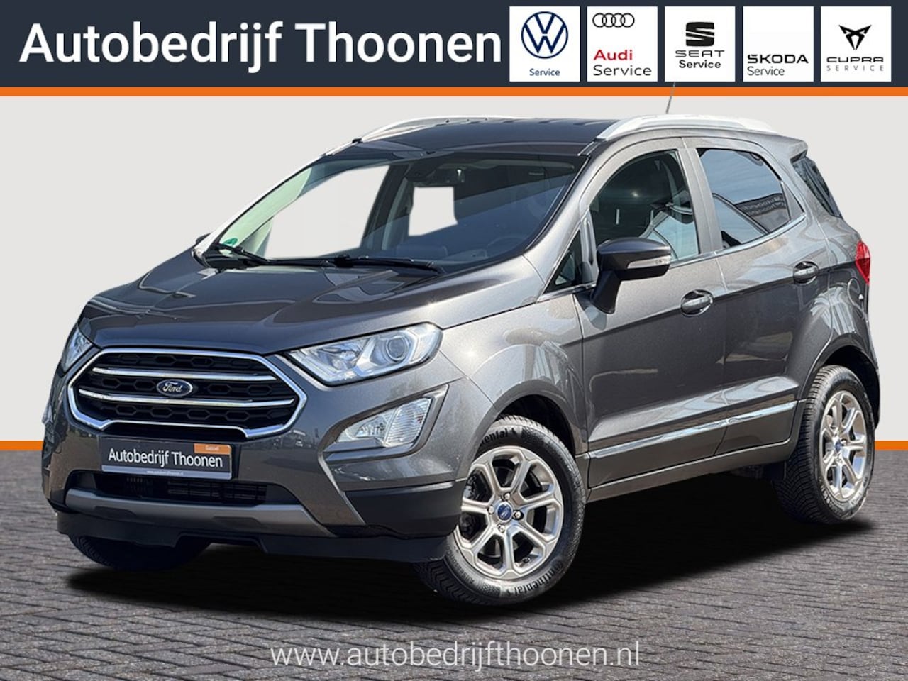 Ford EcoSport - 1.0 EcoBoost Titanium Apple CarPlay | Trekhaak | Stoel & stuurverwarming - AutoWereld.nl