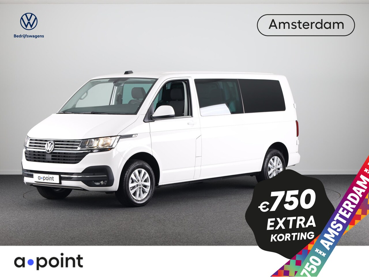 Volkswagen Transporter - 2.0 TDI L2H1 30 DC Highline 2.0 TDI L2H1 30 DC Highline - AutoWereld.nl