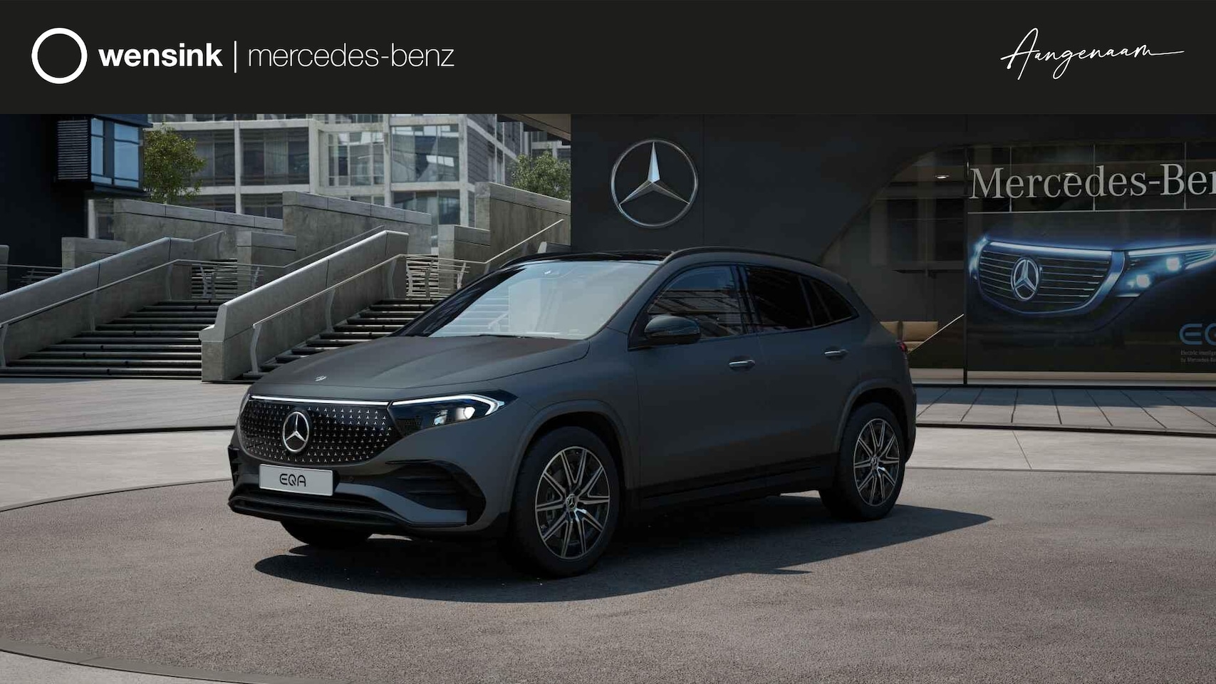 Mercedes-Benz EQA - 250+ Business Solution AMG 71 kWh | Winter-pakket | Panoramadak | Burmester | Head-up disp - AutoWereld.nl