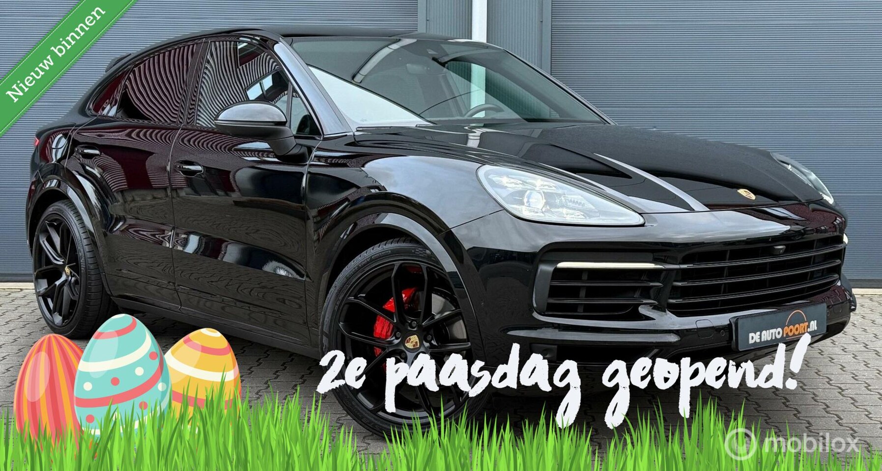 Porsche Cayenne Coupé - 3.0 E-Hybrid Pano/Lucht/Carplay/LED/22` - AutoWereld.nl