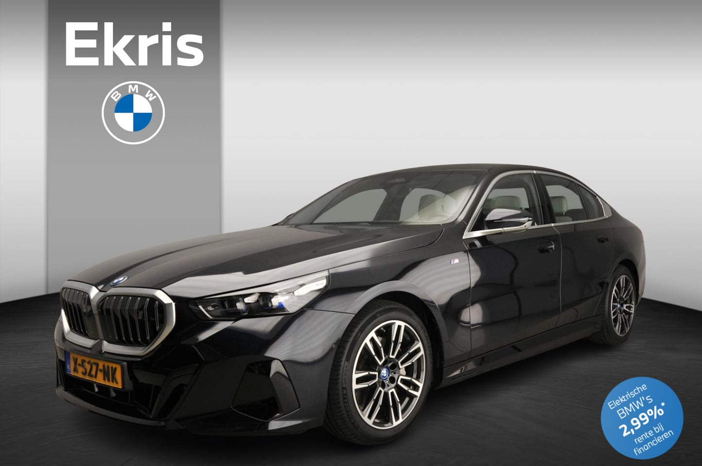 BMW i5 - eDrive40 | M-Sportpakket | LED | HUD | Active cruise | Schuifdak | Sportstoelen | Stoelver - AutoWereld.nl