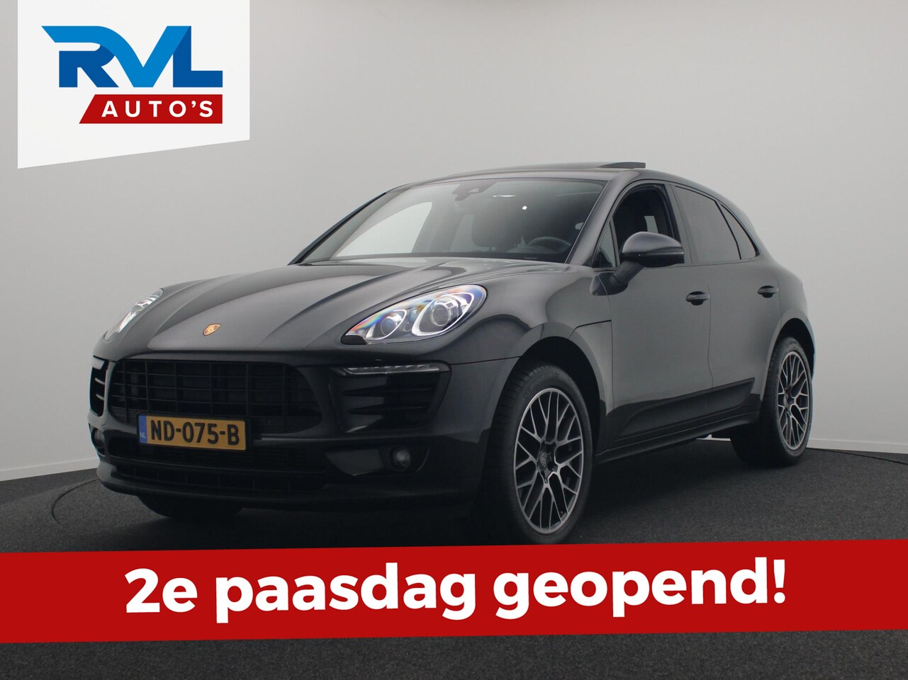 Porsche Macan - 2.0 Origineel NL Pano/dak Sport/Chrono Leder Apple/Carplay - AutoWereld.nl