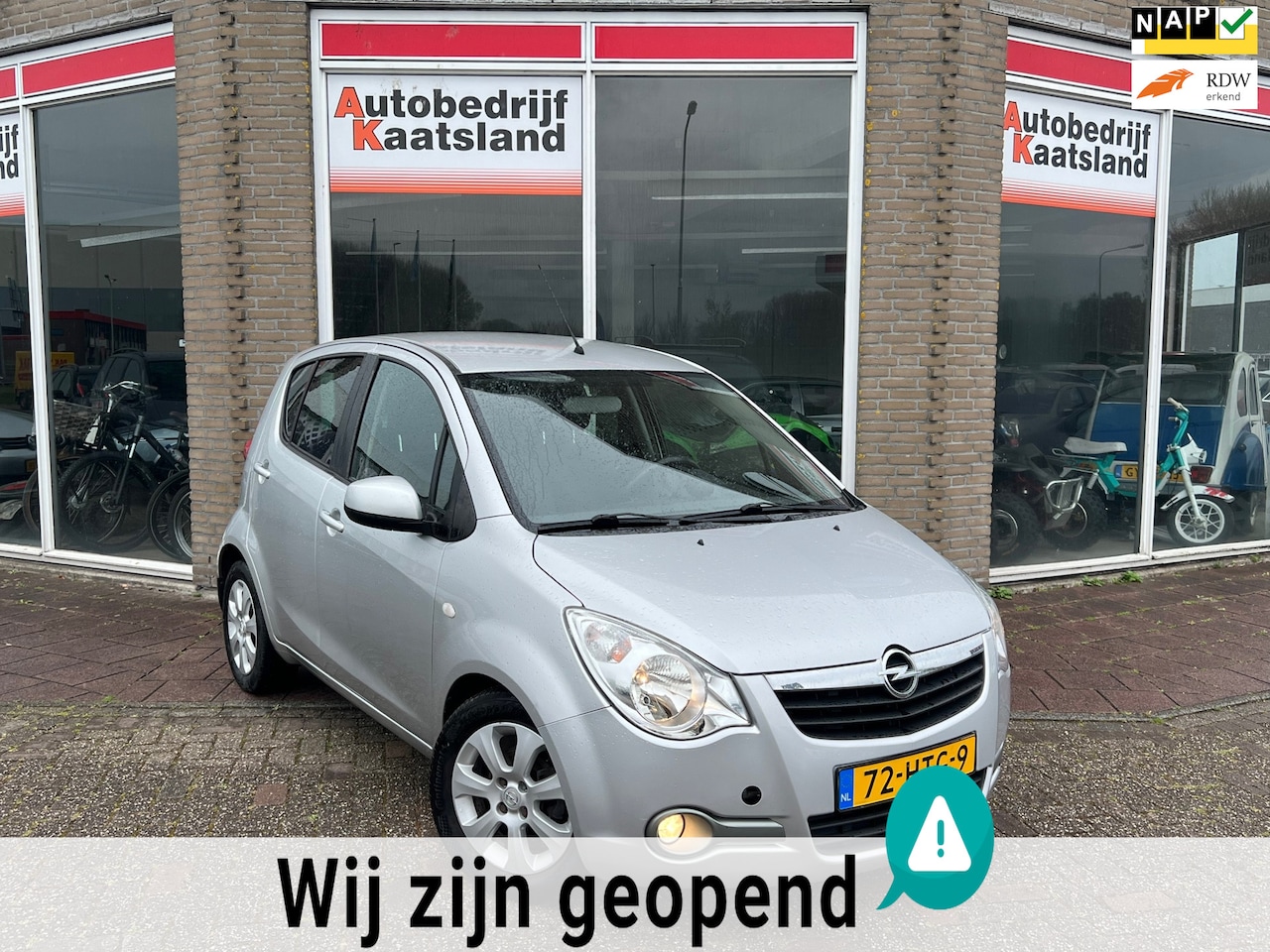 Opel Agila - 1.2 Enjoy - Airco - LMV - Nieuwe APK - AutoWereld.nl
