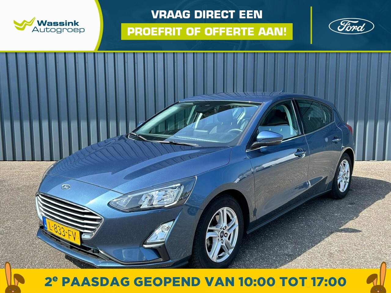 Ford Focus - 1.0 EcoBoost 100pk Trend Edition Business I Navigatie I Trekhaak - AutoWereld.nl