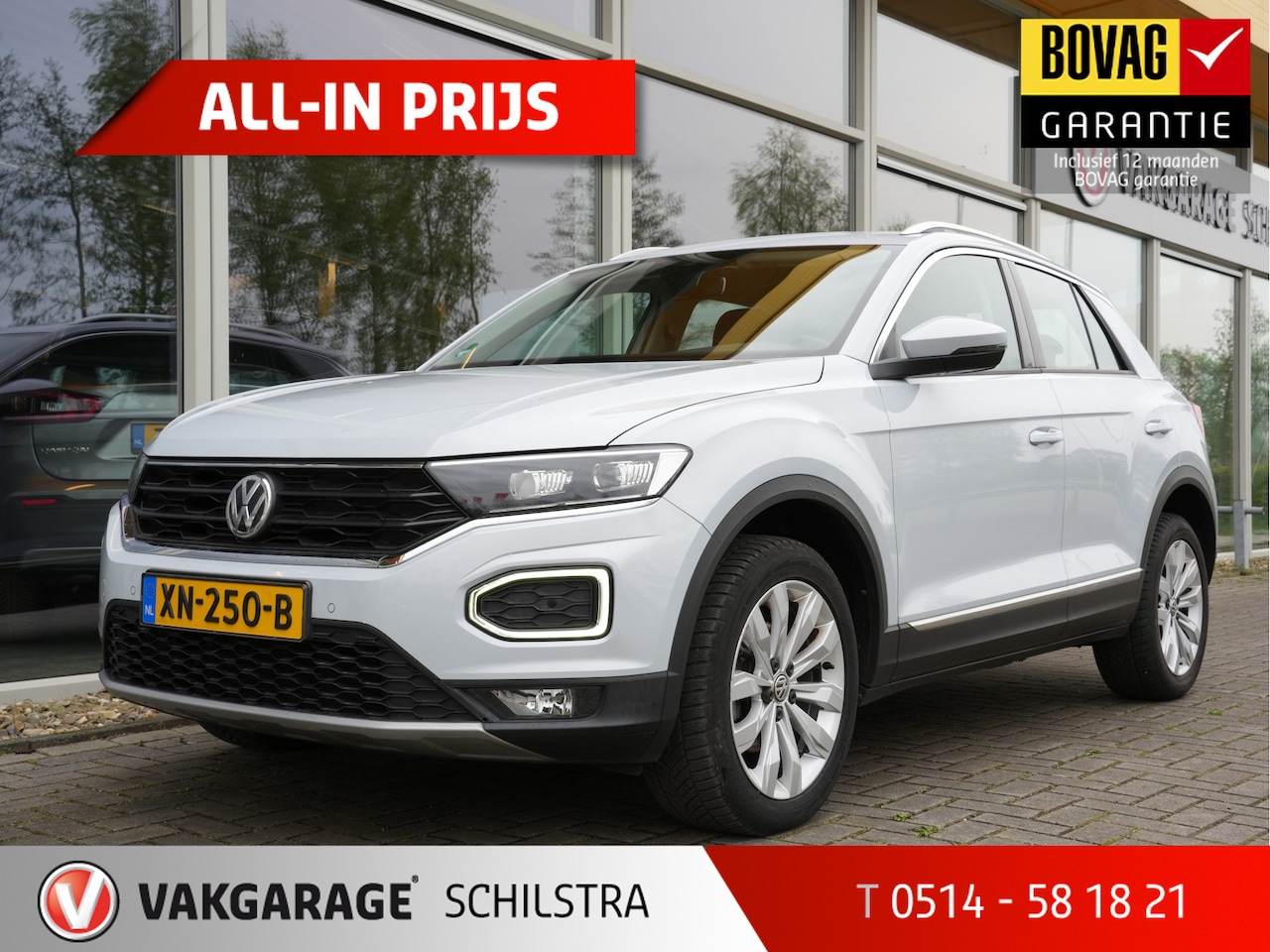 Volkswagen T-Roc - 1.5 TSI Sport | Navigatie | Virtual | DAB | Climate Control | Led - AutoWereld.nl