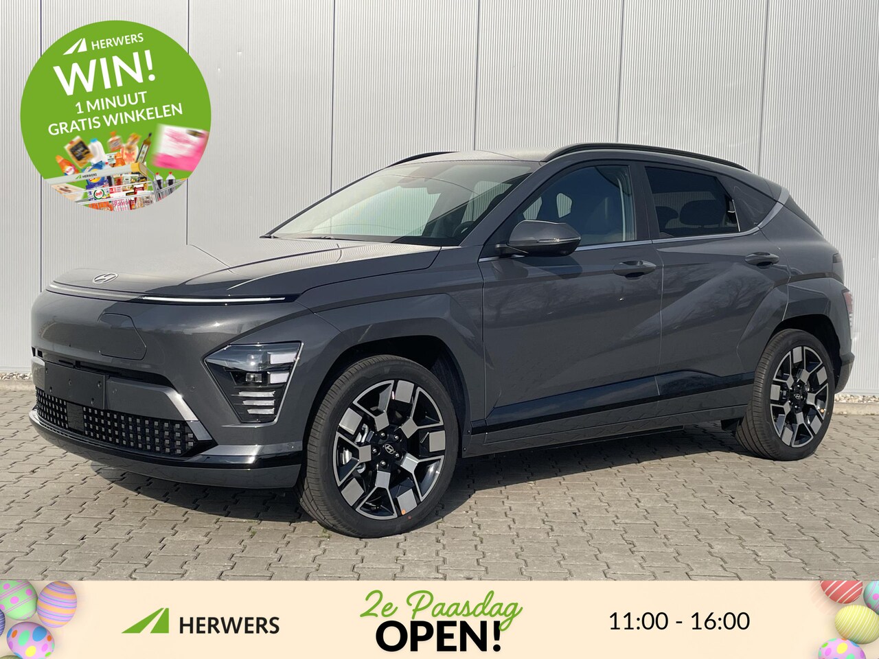 Hyundai Kona - Premium 65.4 kWh / Lederen bekleding / BOSE Audio / 360* Camera / Elektrische achterklep / - AutoWereld.nl