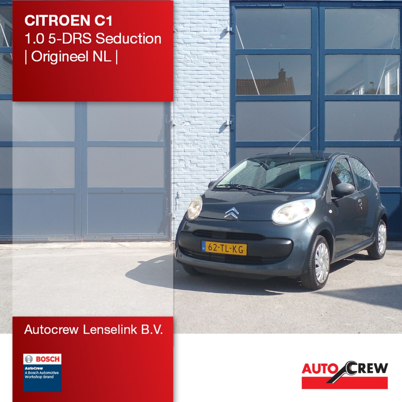 Citroën C1 - 1.0 5-DRS Seduction | Origineel NL | - AutoWereld.nl
