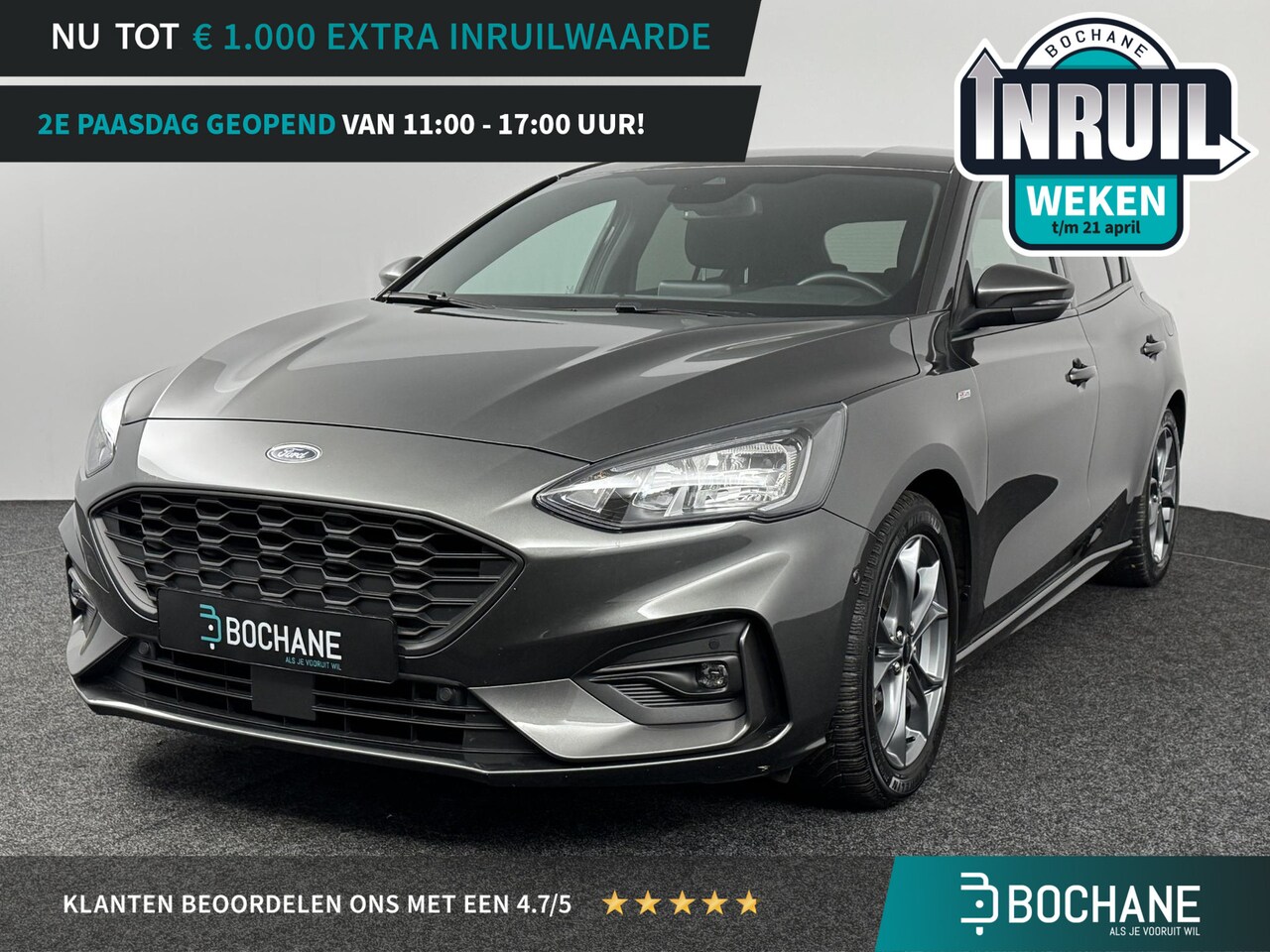 Ford Focus - 1.0 EcoBoost 125 ST Line Business | Cruise Control Adaptief | Achteruitrijcamera | Navigat - AutoWereld.nl