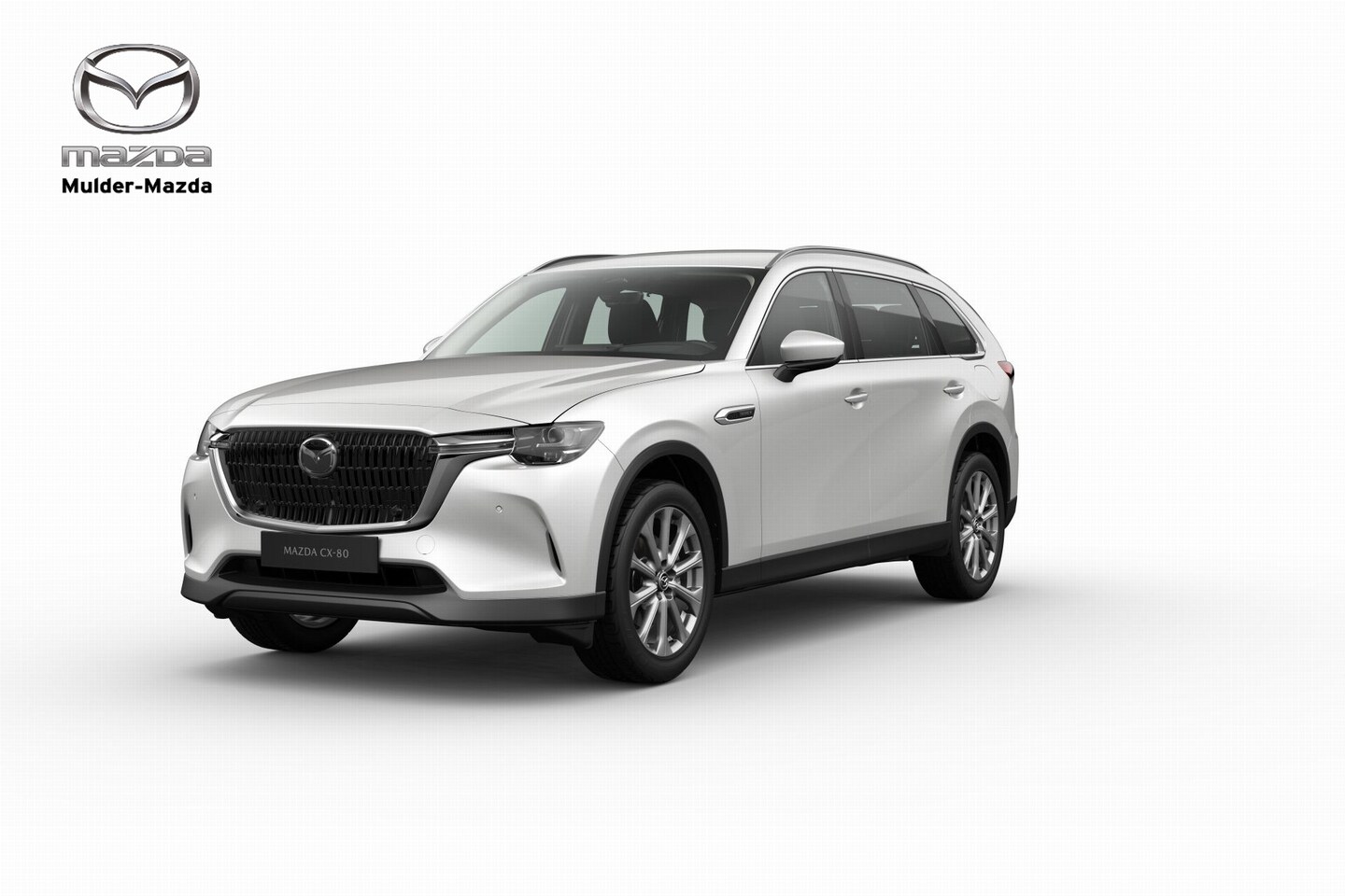 Mazda CX-80 - Mazda e-Skyactiv PHEV 327 8AT AWD Exclusive-Line | 12,3-inch TFT-kleurendisplay met bedien - AutoWereld.nl