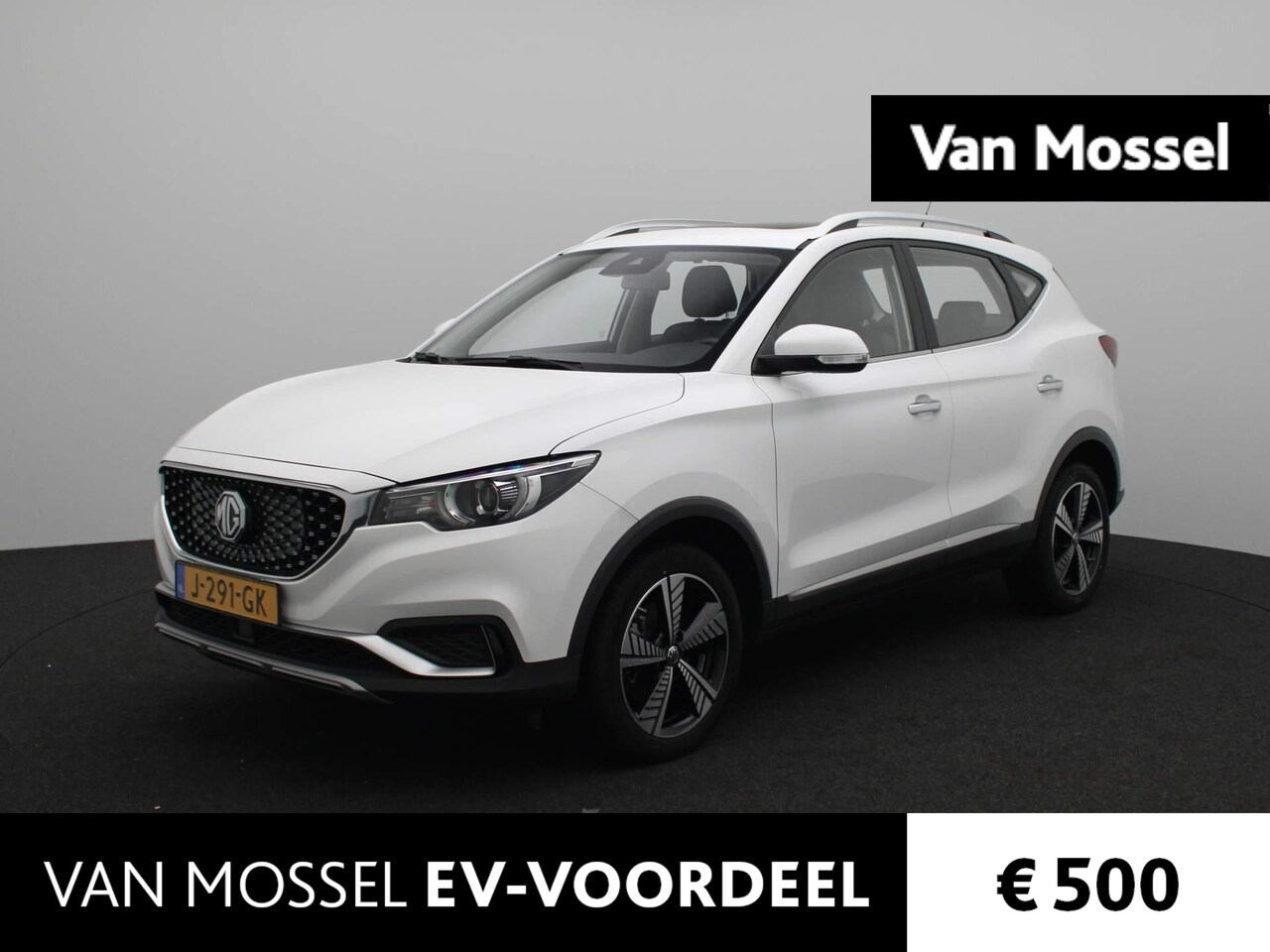 MG ZS - EV Luxury 45 kWh | 1e-Eigenaar | Navi | Panoramadak | Leder | Camera | Apple CarPlay | - AutoWereld.nl