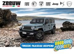 Jeep Wrangler Unlimited - 4xe 380 PK Sahara | Schuifdak | Leder | Camera | Navi | 20"