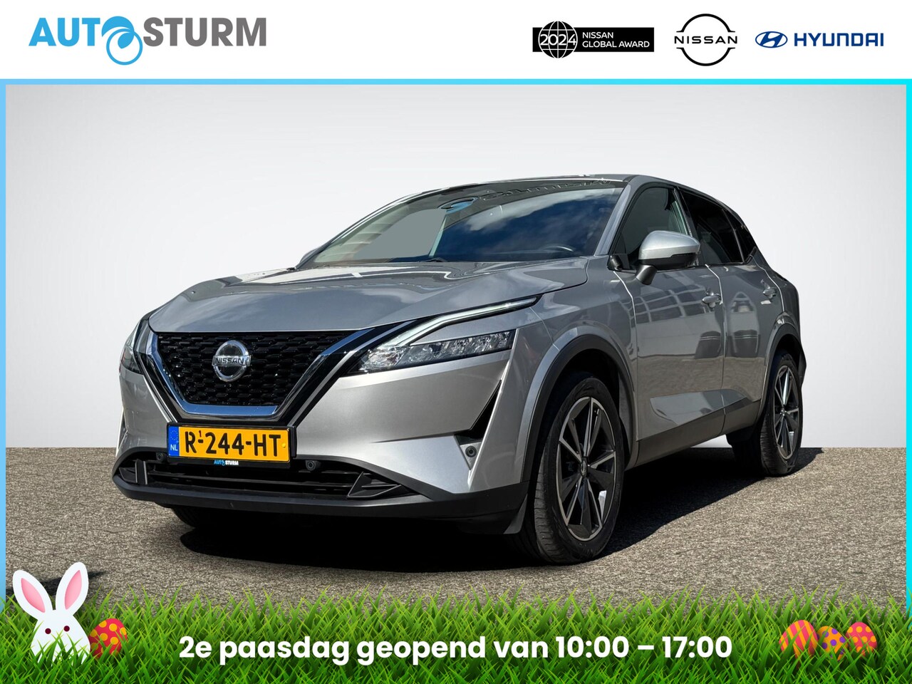 Nissan Qashqai - 1.3 MHEV N-Style | Trekhaak | Navigatie | 360° Camera | Apple Carplay/Android Auto | Keyle - AutoWereld.nl
