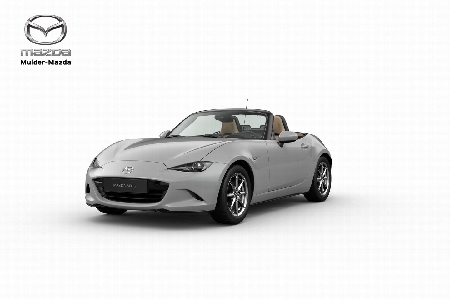 Mazda MX-5 - Roadster Skyactiv-G 132 6MT Kazari | 16-inch lichtmetalen velgen in Black Metallic (Skyact - AutoWereld.nl