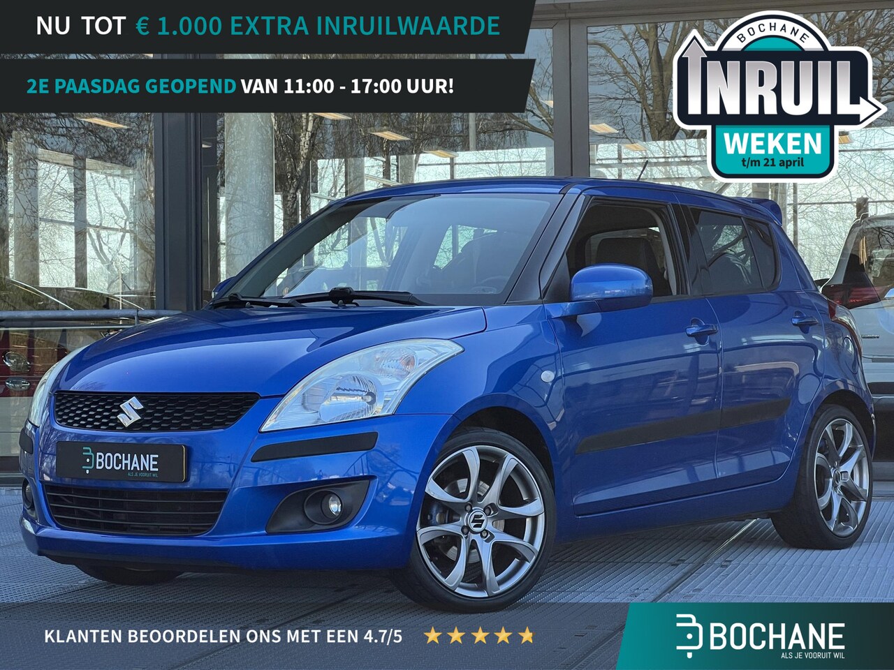 Suzuki Swift - 1.2 Exclusive EASSS | Cruise Control | Leder | Climate Control - AutoWereld.nl