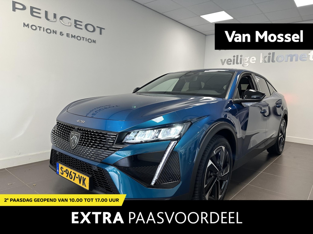 Peugeot 408 - 1.2 PureTech Allure Pack 130 EAT8 | rondomzicht camera | Navigatie | verwarmbare elektrisc - AutoWereld.nl