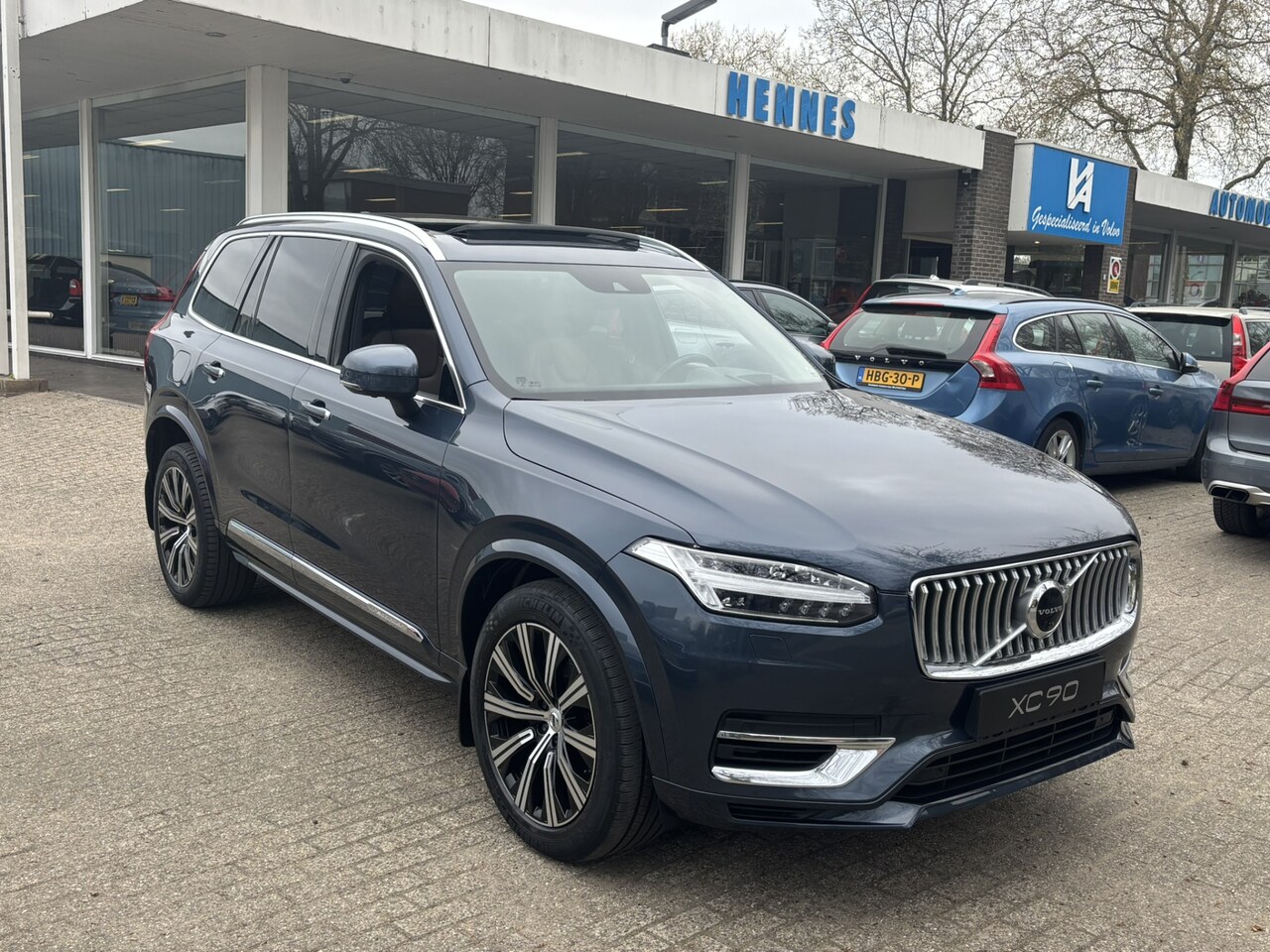 Volvo XC90 - T8 Recharge AWD Inscription Massage HeadUp Luchtvering 360 - AutoWereld.nl