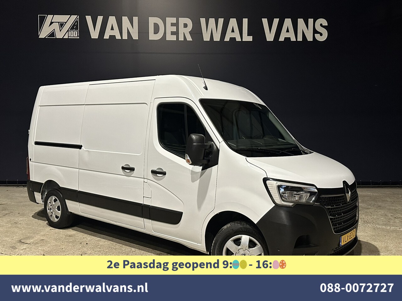 Renault Master - 2.3 dCi 136pk L2H2 Euro6 Airco | Navigatie | Camera | 2500kg Trekhaak | LED cruisecontrol, - AutoWereld.nl