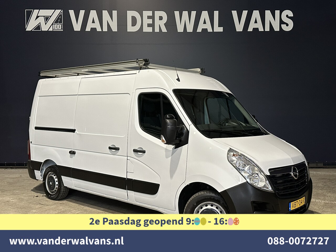 Opel Movano - 2.3 CDTI 146pk L2H2 inrichting Euro6 Airco | Omvormer | Navigatie | Camera | Imperiaal Cru - AutoWereld.nl