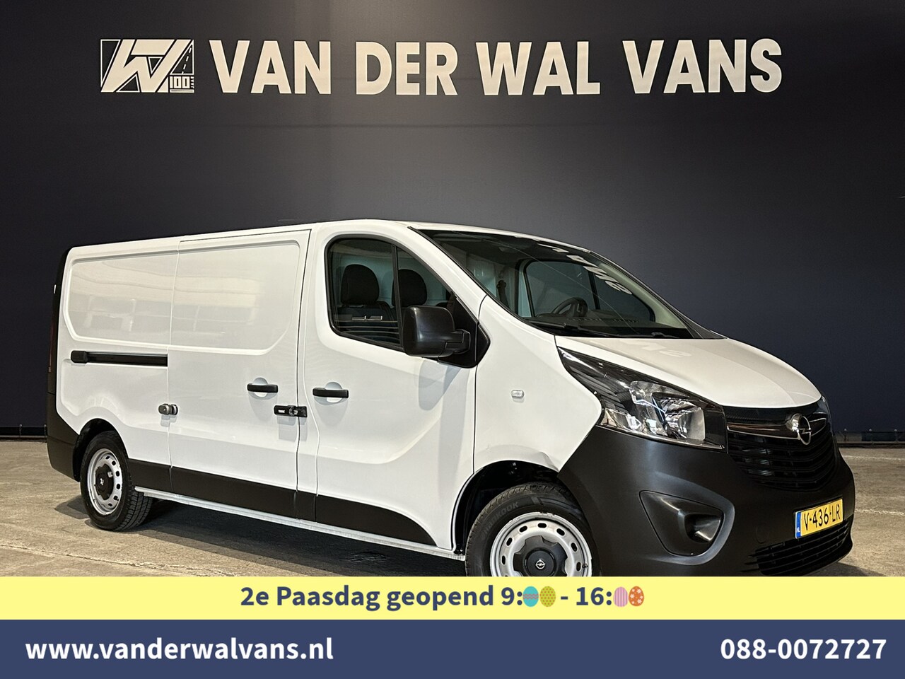 Opel Vivaro - 1.6 CDTI 122pk L2H1 Inrichting Euro6 Airco | Cruisecontrol | Trekhaak | Bijrijdersbank - AutoWereld.nl