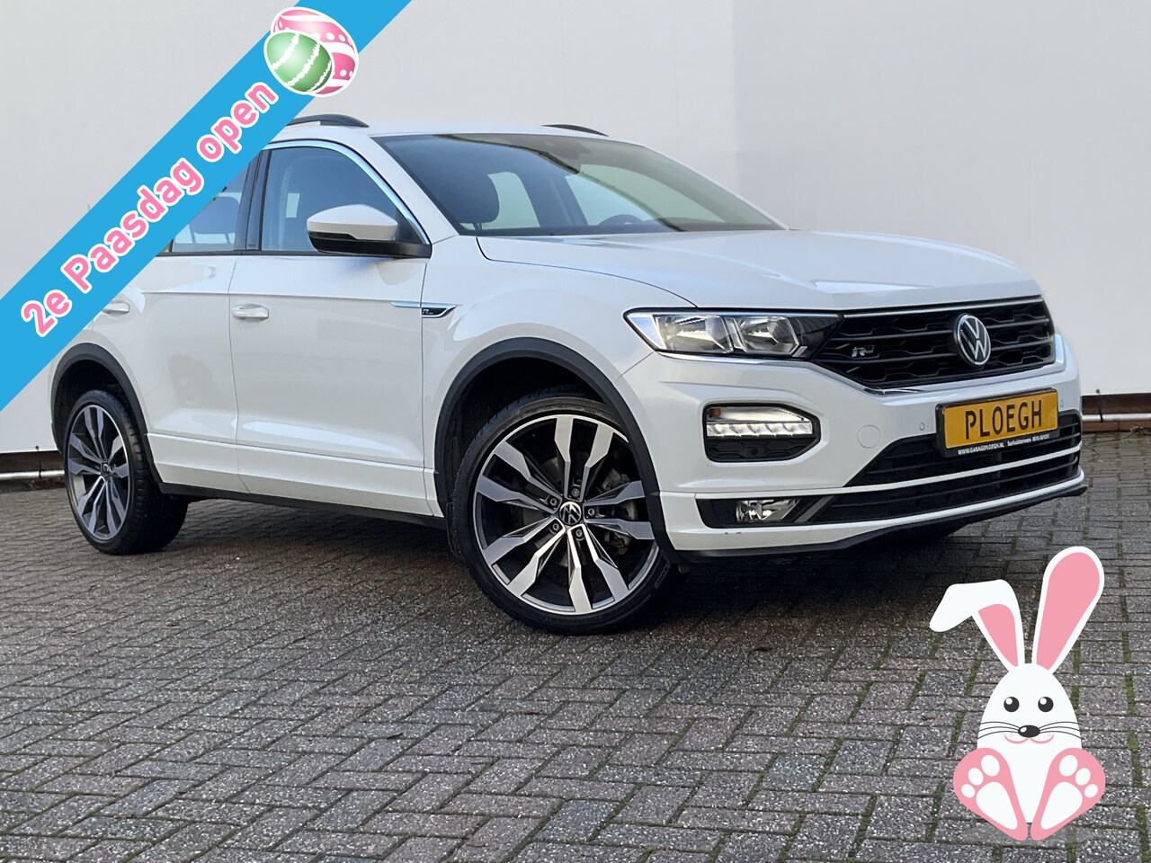 Volkswagen T-Roc - 1.5 TSI R-Line AutomStoelverw Adaptive-Cruise Carplay-Navi 19inch Sport Business - AutoWereld.nl