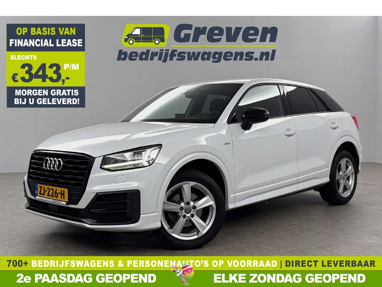 Audi Q2 - 35 TFSI CoD Sport S-line 150PK Automaat Clima Cruise Navi LED PDC 17''LMV - AutoWereld.nl
