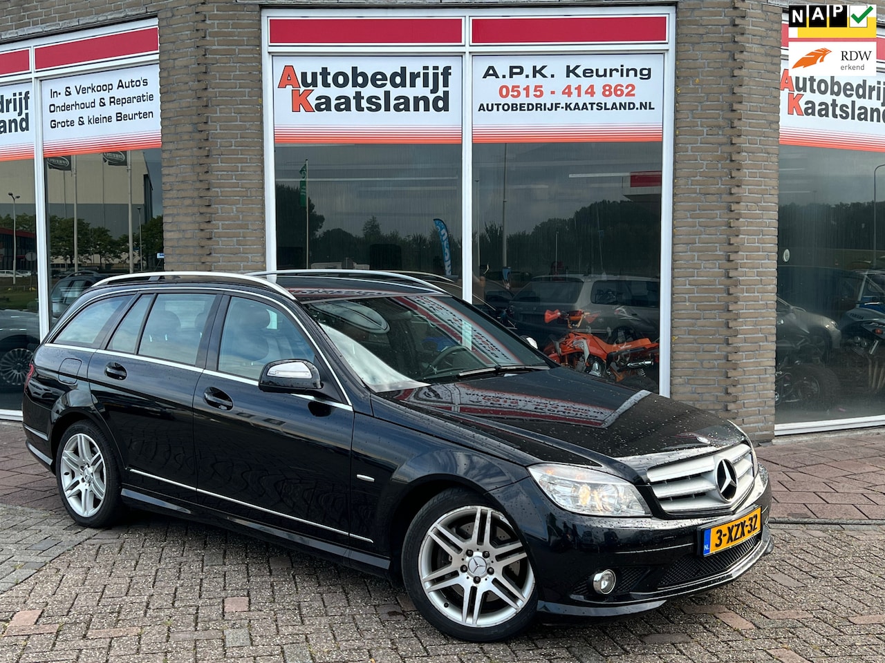 Mercedes-Benz C-klasse Estate - 320 CDI Elegance - Clima - Navi - Leder - AutoWereld.nl