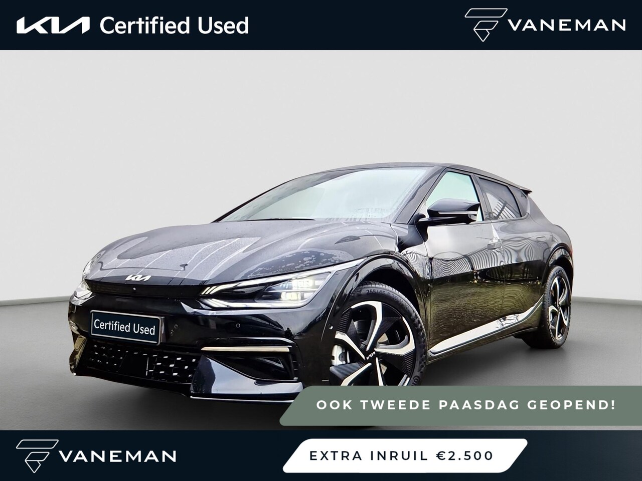 Kia EV6 - GT-Line AWD 77.4 kWh Pano | HUD | MeridianSound | 360-Camera | Alcantara/Leder | Memory Se - AutoWereld.nl
