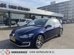 Volkswagen e-Golf - E-DITION Warmtepomp Lmv Pdc Navi Automaat Cruise Klima Lijndetectie Nap