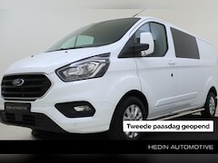 Ford Transit Custom - 300 2.0 TDCI L2H1 Limited DC | Trekhaak | Sidebars | Navi