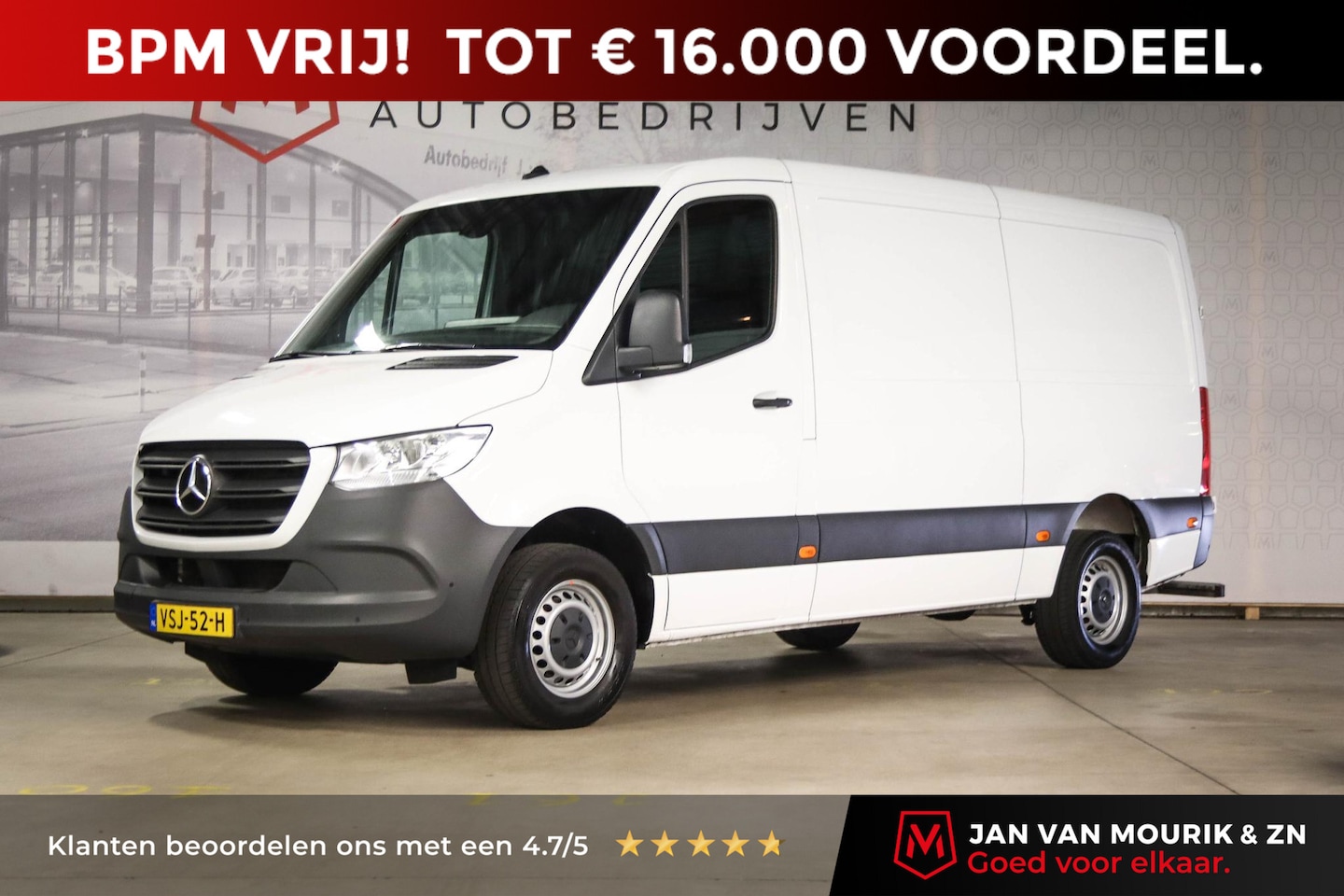Mercedes-Benz Sprinter - 317 1.9 CDI L2H1 RWD 170 PK | 3500 KG TREKGEWICHT | PROFESSIONAL PACK | AIRCO | CRUISE | D - AutoWereld.nl