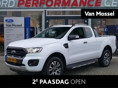 Ford Ranger - 2.0 EcoBlue Wildtrak Supercab | ROLTOP | WINTER PACK | LED | FROZEN WHITE |3500 KG TREKGEW