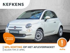 Fiat 500 - Lounge 86pk | 1ste eigenaar | Panoramadak | Airco | Navigatie