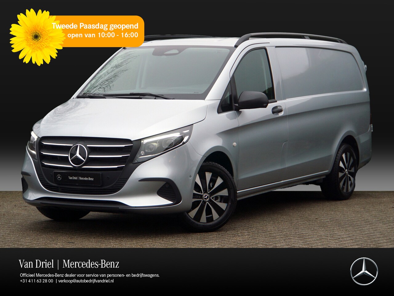Mercedes-Benz Vito - Vito 116 CDI L2 Pro Facelift | Trekhaak Dodehoek Multibeam 360 Camera - AutoWereld.nl