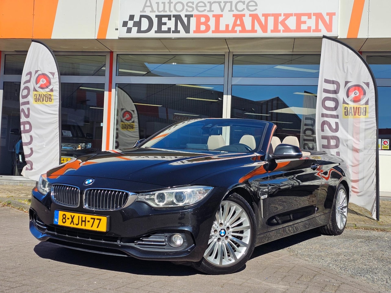 BMW 4-serie Cabrio - 428i Executive Automaat BJ.2014 / Groot Navi / Leder / Camera / Xenon / 18"Lmv / Trekhaak - AutoWereld.nl