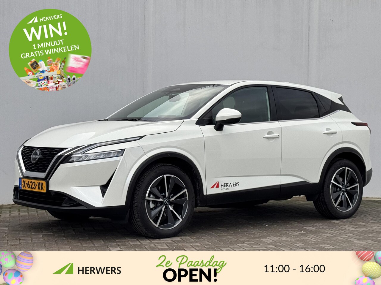 Nissan Qashqai - 1.3 MHEV Xtronic Tekna / Automaat / Navigatie / Climate Control / Adaptive Cruise Control - AutoWereld.nl