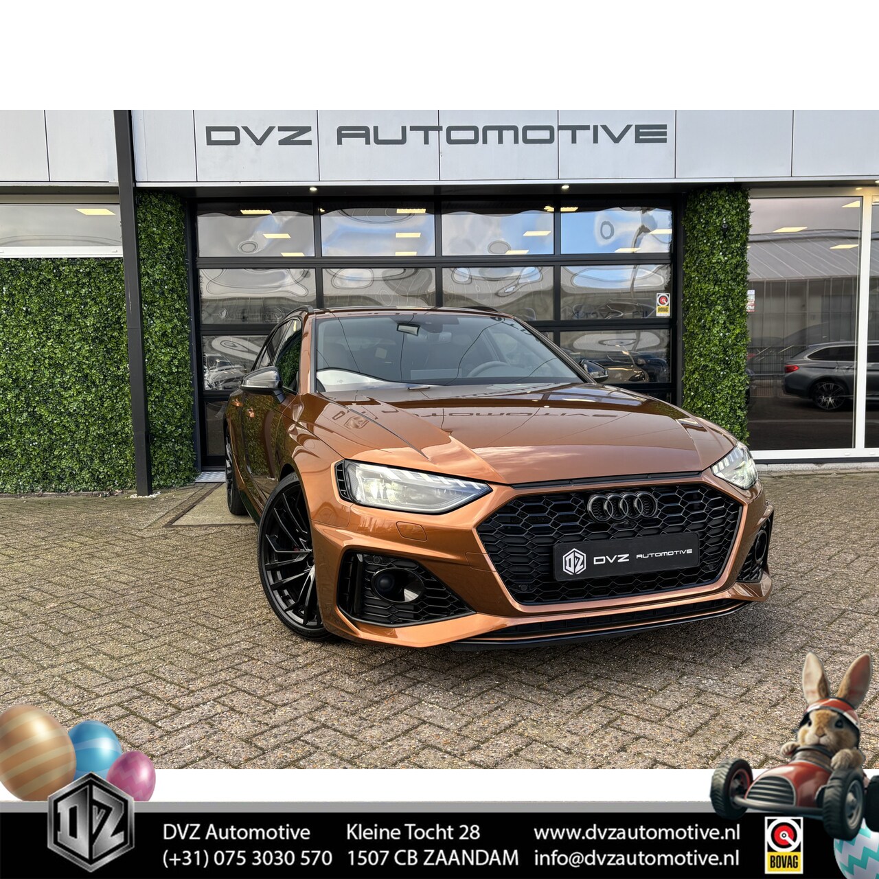 Audi A4 Avant - RS4 2.9 TFSI 450PK Quattro | RS Dynamic | B&O Sound | Sport Uitlaat | Black Optik | BTW - AutoWereld.nl