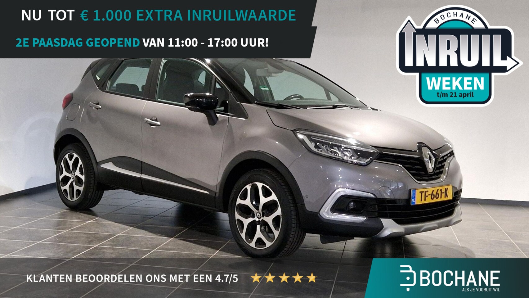 Renault Captur - 0.9 TCe Intens | Camera | Parkeersensoren - AutoWereld.nl
