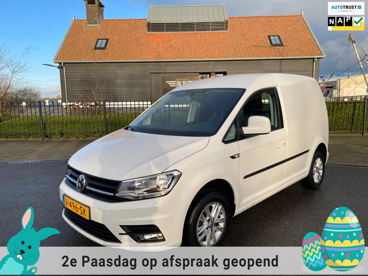 Volkswagen Caddy - 1.4 TGI HIGHLINE AUTOMAAT NAVI PDC BENZINE/CNC - AutoWereld.nl