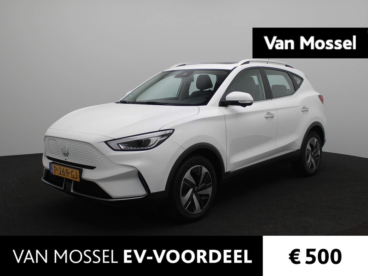 MG ZS - EV Standard Range Luxury 50 kWh | Leder | Panoramadak | Led Koplampen | Navi | 360 Camera - AutoWereld.nl