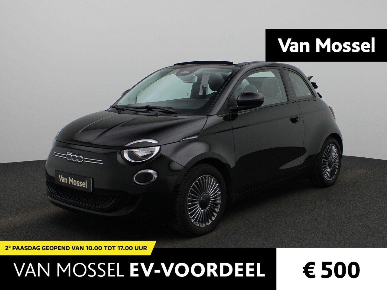 Fiat 500 C - 500e Icon 42 kWh | Navigatie | Camera | Stoelverwarming | Climate Controle | Cruise Contro - AutoWereld.nl